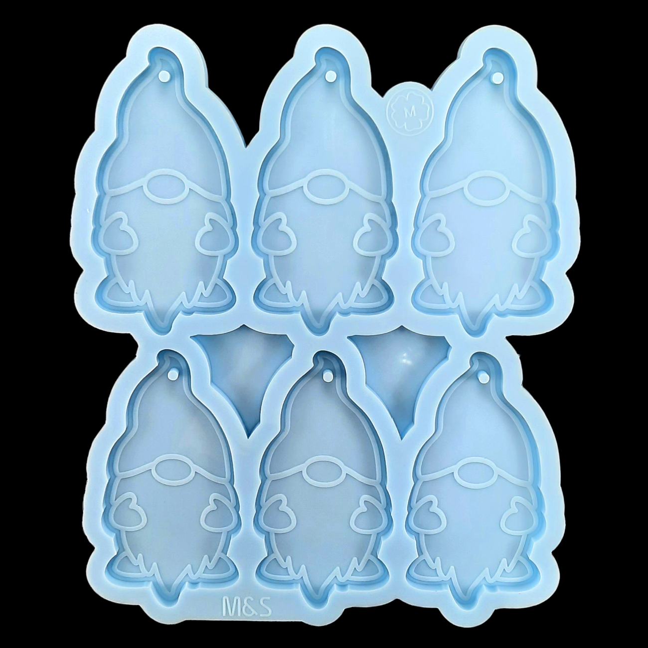 Gnome - 6 Christmas Ornaments (S)