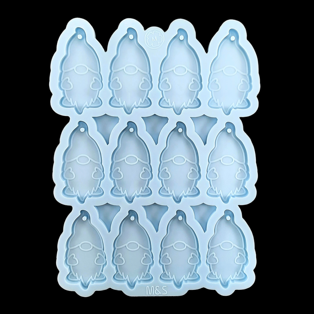 Gnome - 12 Christmas Ornaments (XS)