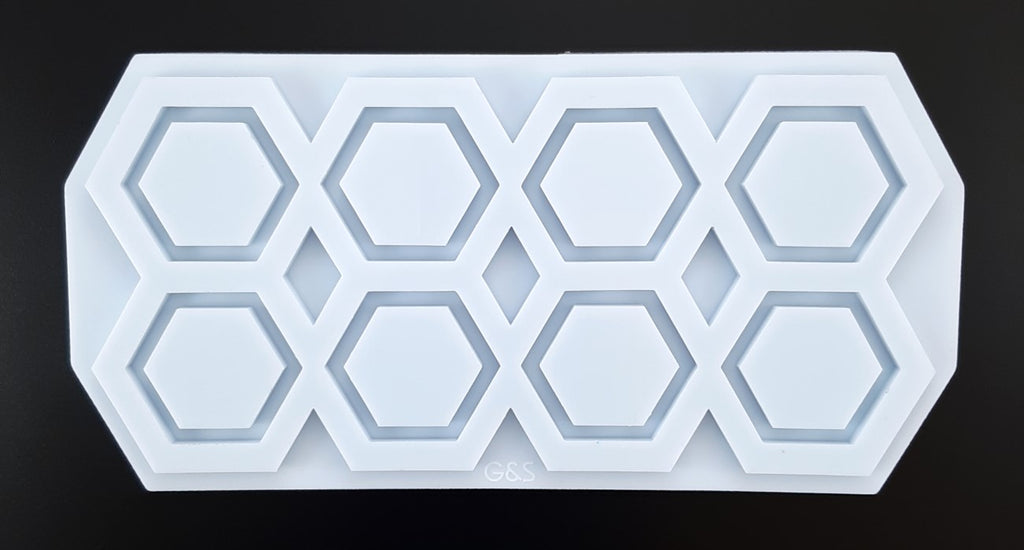 Hexagon napkin rings Molds and Shapes