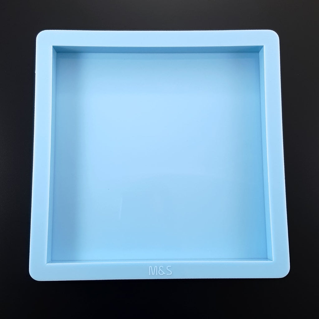 Molds and Shapes - 15 x 15 cm Square mold for deep pour - 2 cm