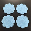 Druzy Inlay molds (Daisy) - 4x (each 3 1/2")