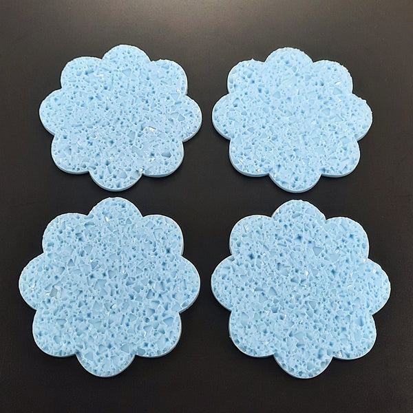 Druzy Inlay molds (Daisy) - 4x (each 3 1/2