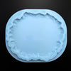 Set of 2 molds - Rough & Tough Geode tray with coasters