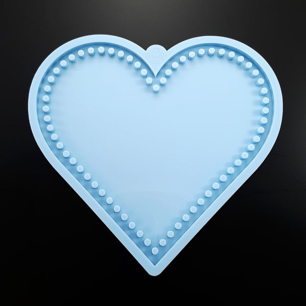 Perforated Heart (L) - 25 cm (10") wide