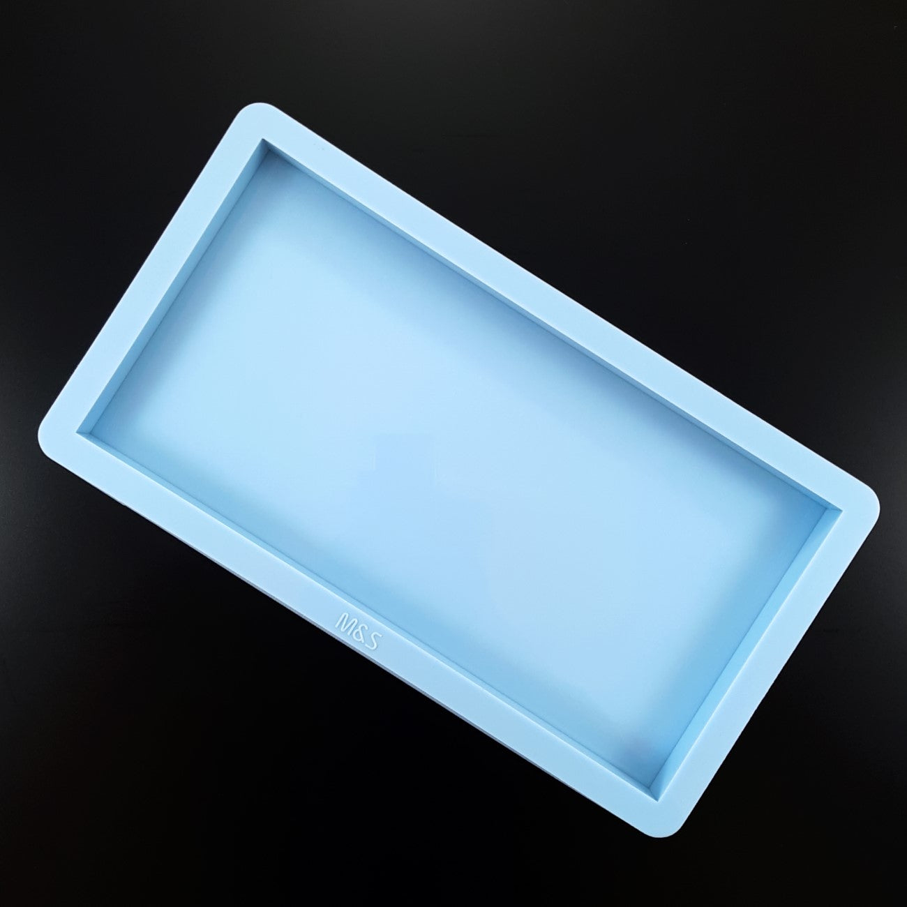 Rectangular Tray for deep pour (15 x 30 cm) - 2 cm deep