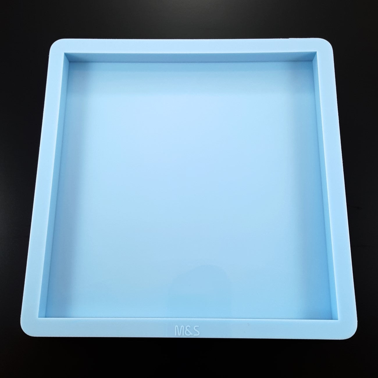 25 x 25 cm Square mold for deep pour - 2 cm deep