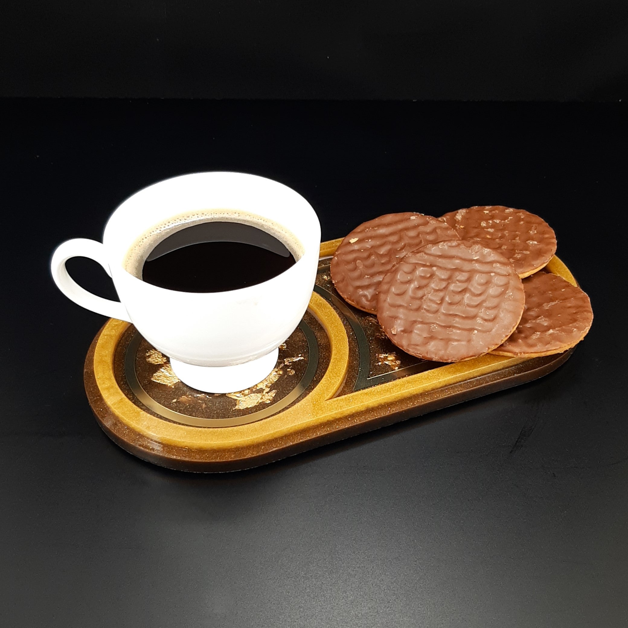 Coffee & Cookies serving tray