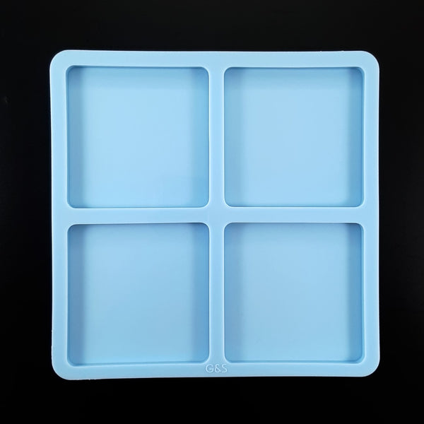 Vierkante onderzetters - 10 x 10 cm