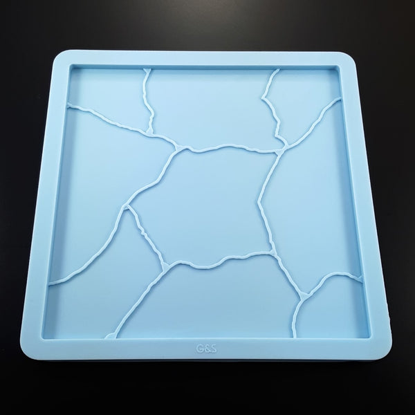 Square Kintsugi tray - 25 x 25 cm (10