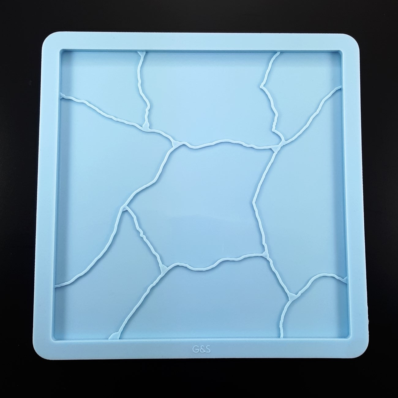 Square Kintsugi tray - 25 x 25 cm (10"x 10")