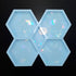 Holographic Hexagon coasters