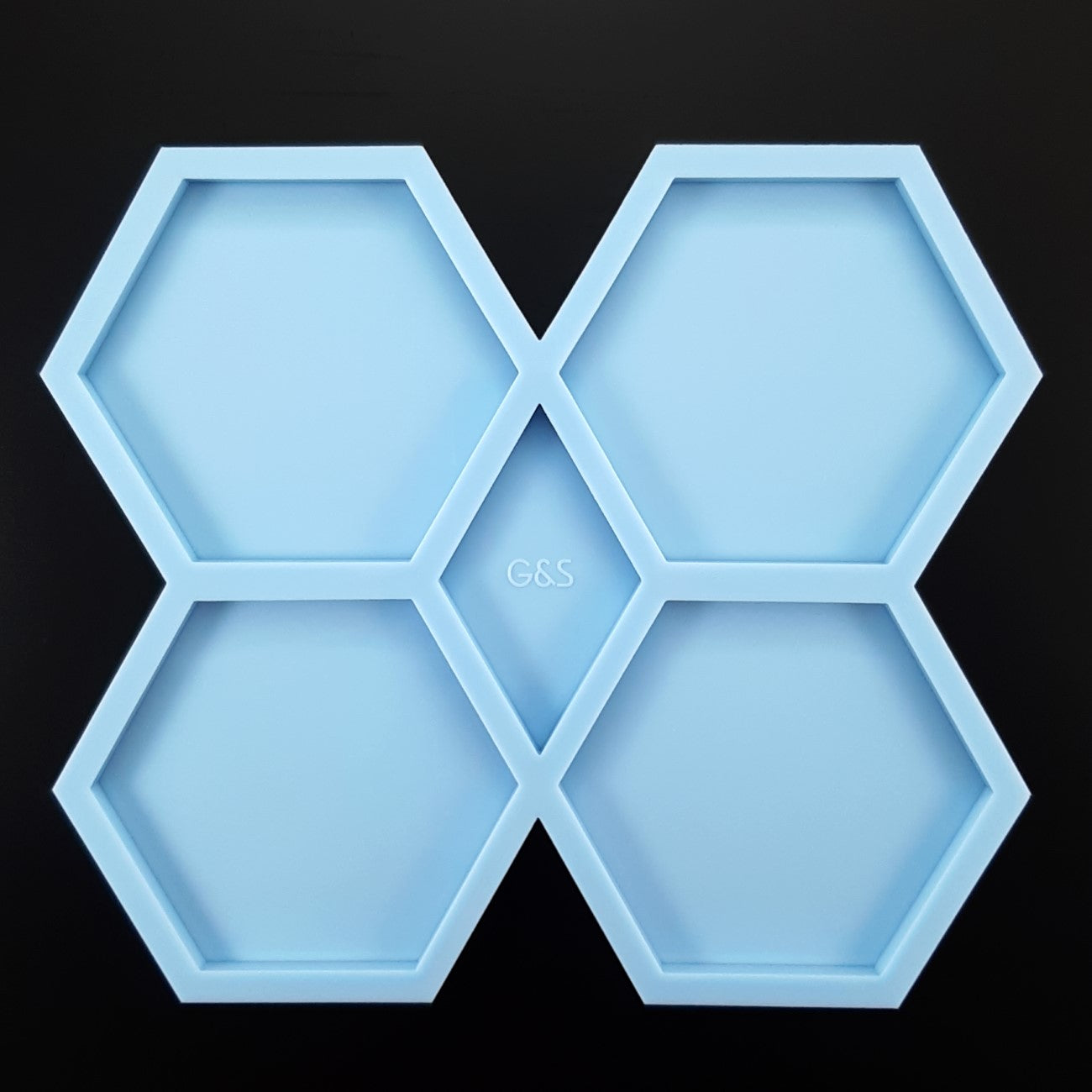 Hexagon coasters