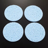 Druzy round Inlay molds - 4x (8.5 cm - 3 1/3")