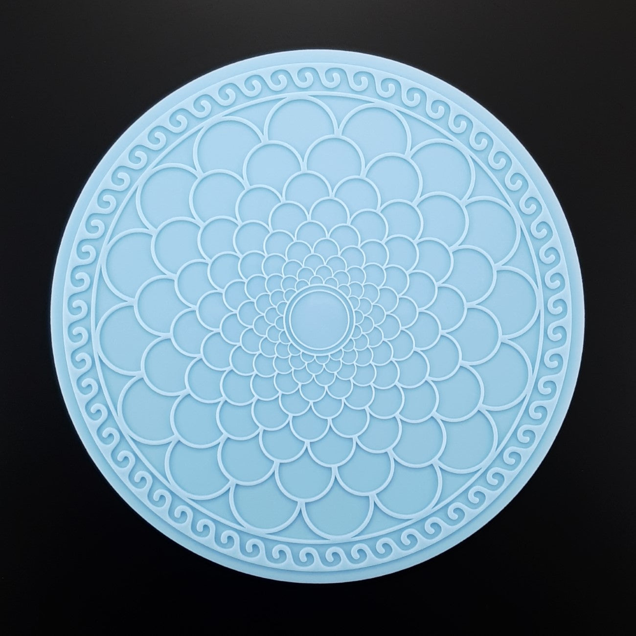 Inlay mold - 'Mermaid circles' (M)