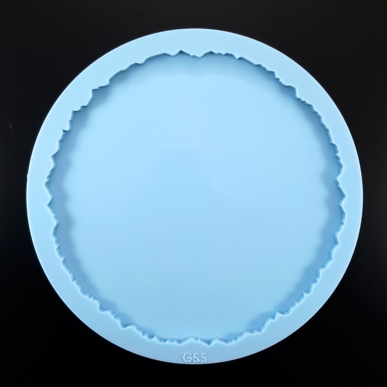 Round Geode tray L (10" - 25 cm)