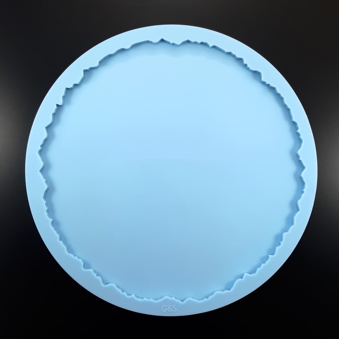 Round Geode tray XL (14" - 35 cm)