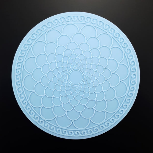 Inlay mold - 'Mermaid circles' (S)