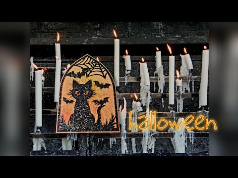 Halloween shield - Scary Cat