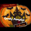 Halloween Pumpkin tray - Spooky House (L)