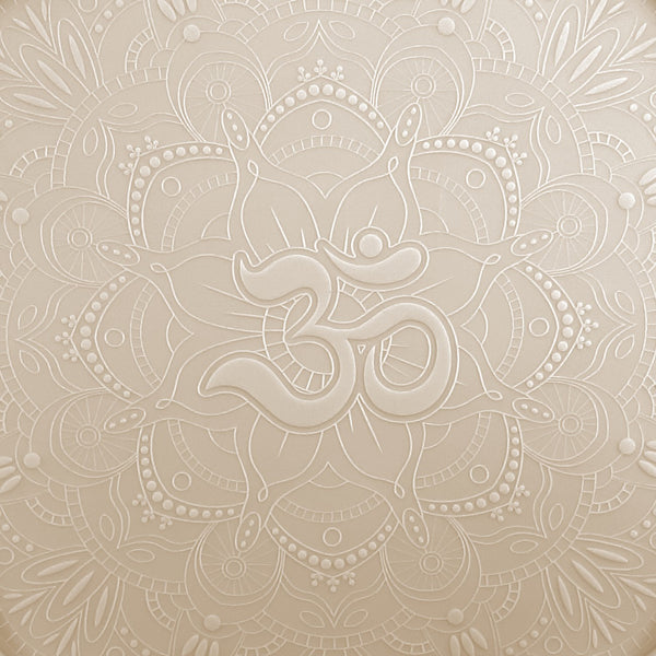 Ronde Tray - Mandala met het AUM (OHM/OM) symbool (XL)