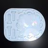 Set of 2 molds - Holographic Fantasy coasters with matching holder