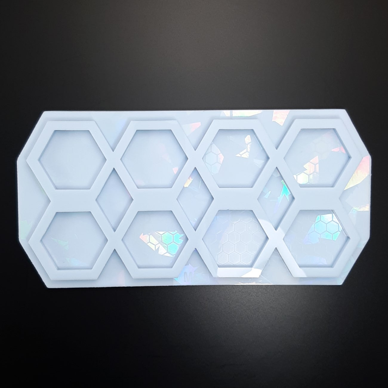 Medallions - Holographic Hexagon