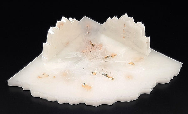 Holder for triangular (pizza) Geode coasters