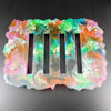 Holder for 4 irregular shaped 10mm thick Geode coasters