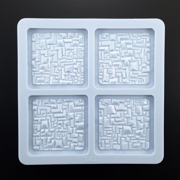 'Tetris' coaster holder