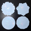 Holographic inlay mold - 4 different flowers