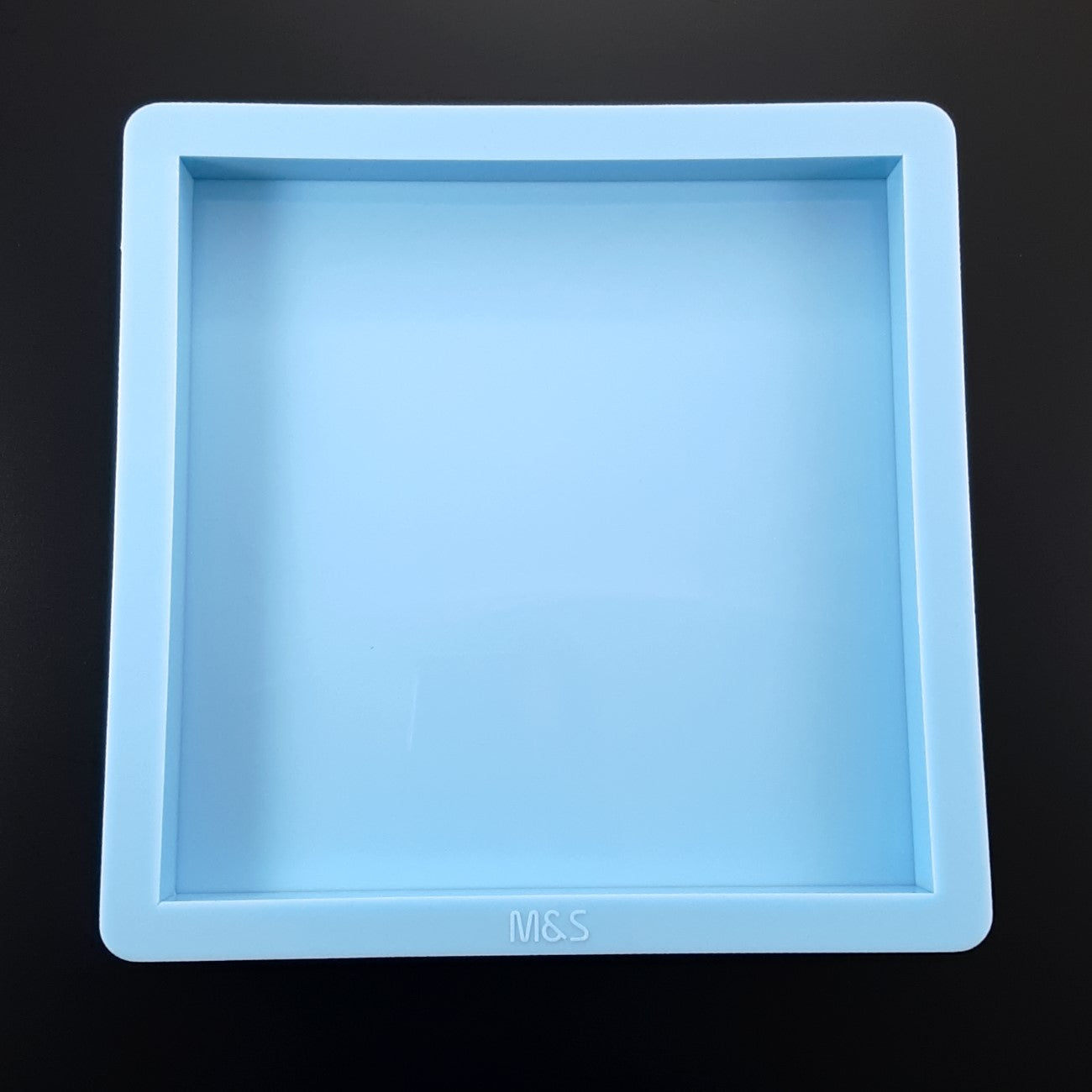 Deep Square Silicone Mold Shiny With Sharp Corners 5x5x2 / Paperweight Square  Silicone Mold 