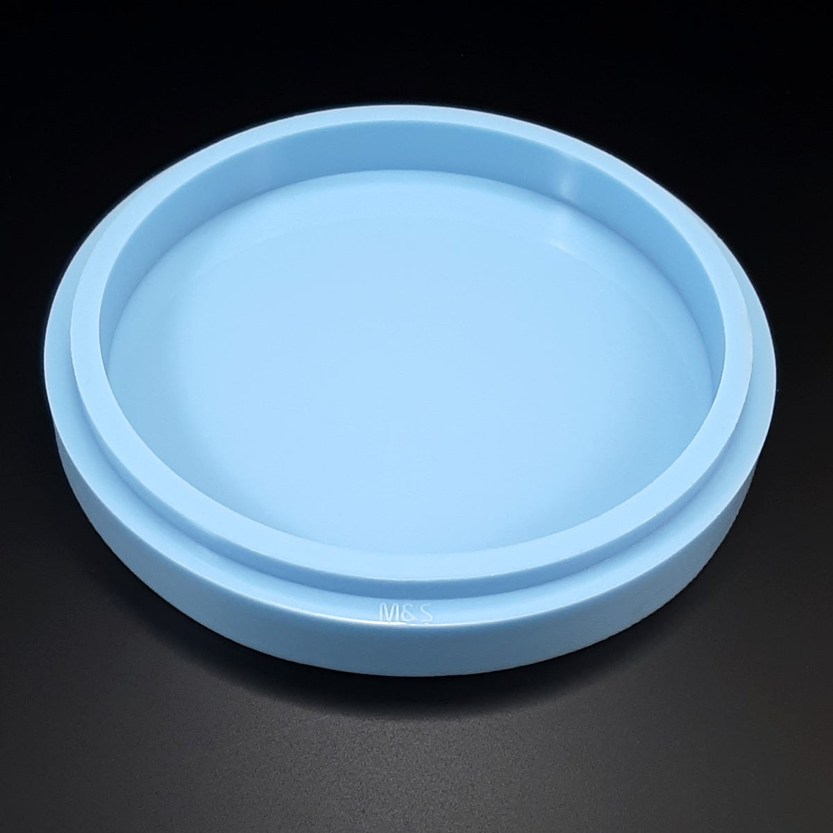 Disk Mold 17 cm Round disc mold for deep pour - 2 cm deep – Molds and Shapes