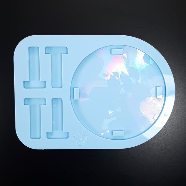 Holographic holder for 10 cm (4