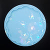Set of 3 molds -  Holographic Magical coasters with holder and tray