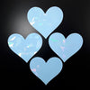 Holographic inlay mold - 4 hearts