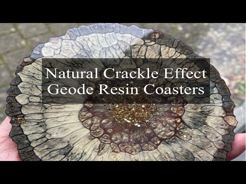 Round Geode Coasters