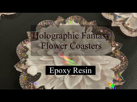 Holographic Fantasy coasters