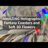 Holographic Fantasy coasters